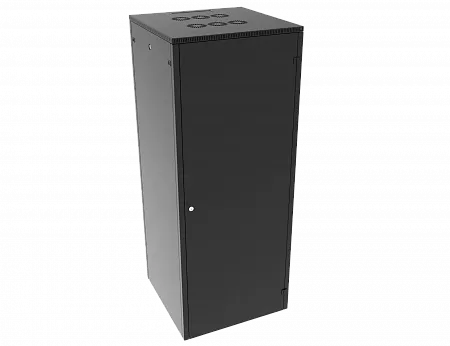 Шкаф телекоммуникационный напольный МИКсистем 19" серия ECO-L 42U 800*800 дверь металл черный